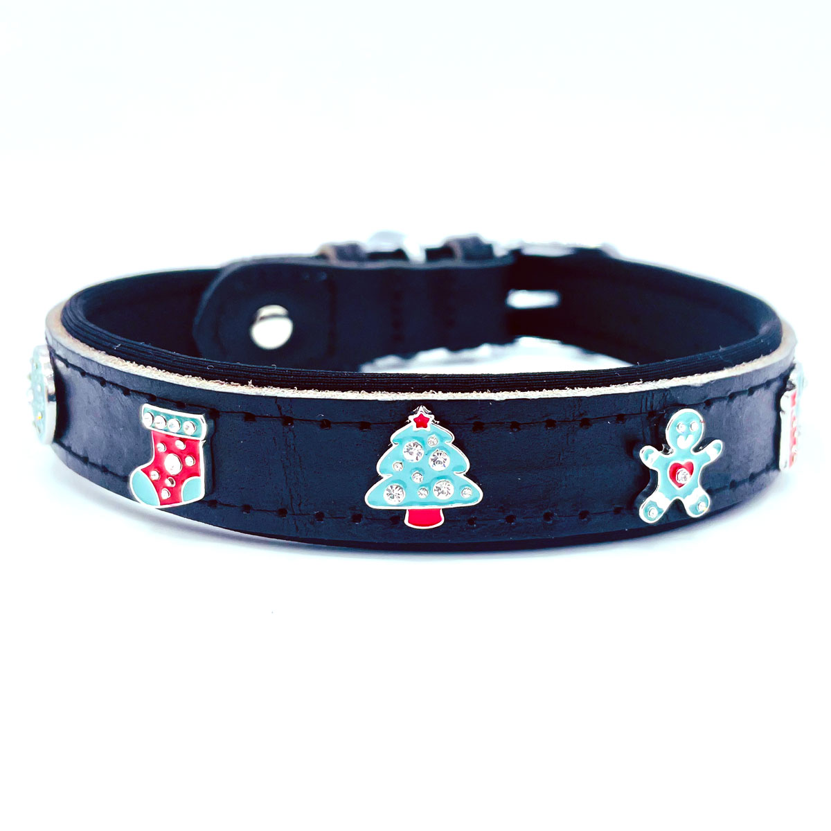 christmas dog collar